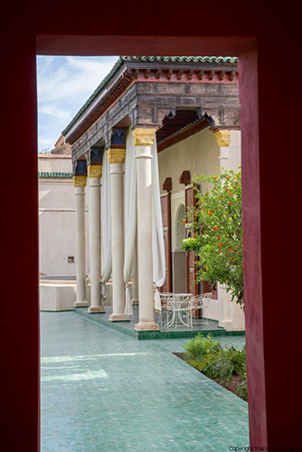 L architecture : Le Jardin Secret Marrakech