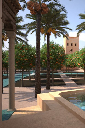 L architecture : Le Jardin Secret Marrakech