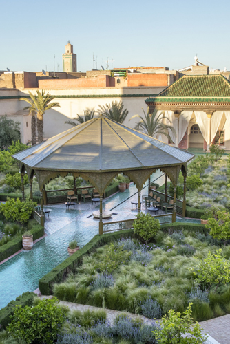 L architecture : Le Jardin Secret Marrakech